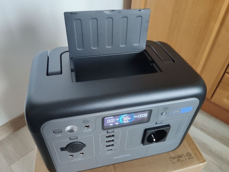 Зарядна станція Oukitel P800E Plus ДБЖ 800 Вт (1600 Вт пікове)  512 Вт/год UPS павербанк електростанція