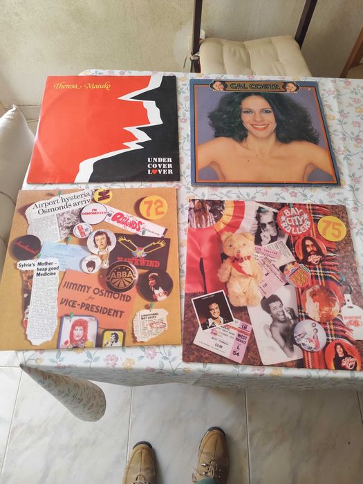 Discos vinil antigos