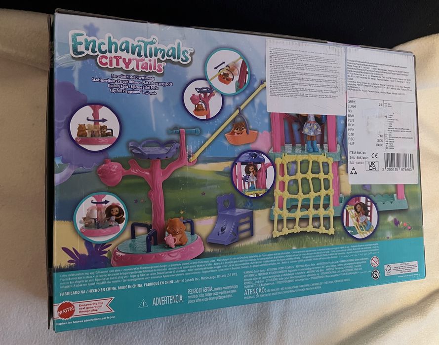Zestaw Enchantimals plac zabaw