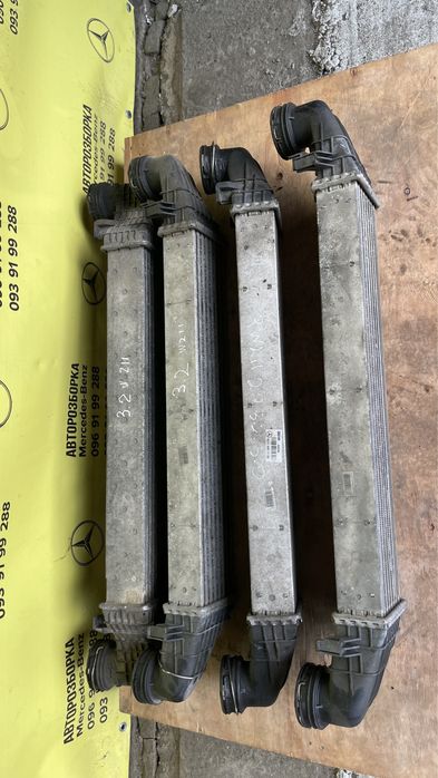 Радіатор інтеркулера турби турбіни 2.2 2.7 3.0 3.2 cdi w211,w203,w164