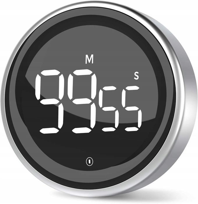 Minutnik Timer Cyfrowy Magnetyczny Elektroniczny Czasomierz