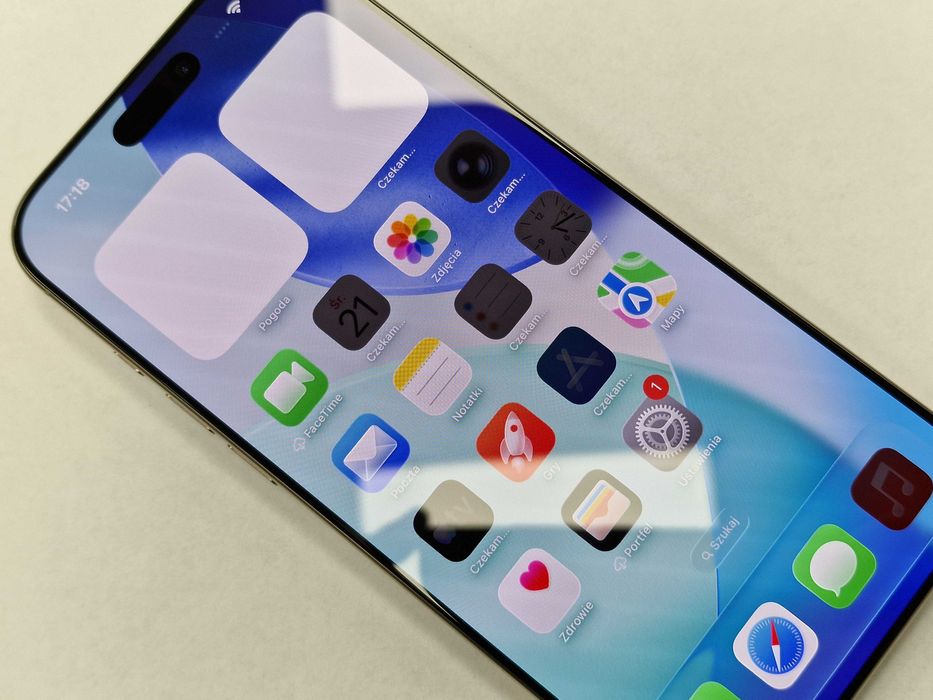 Iphone 16 PRO MAX 256GB/ Natural/ A3296/ Bateria 100%/ Grade A + ładow