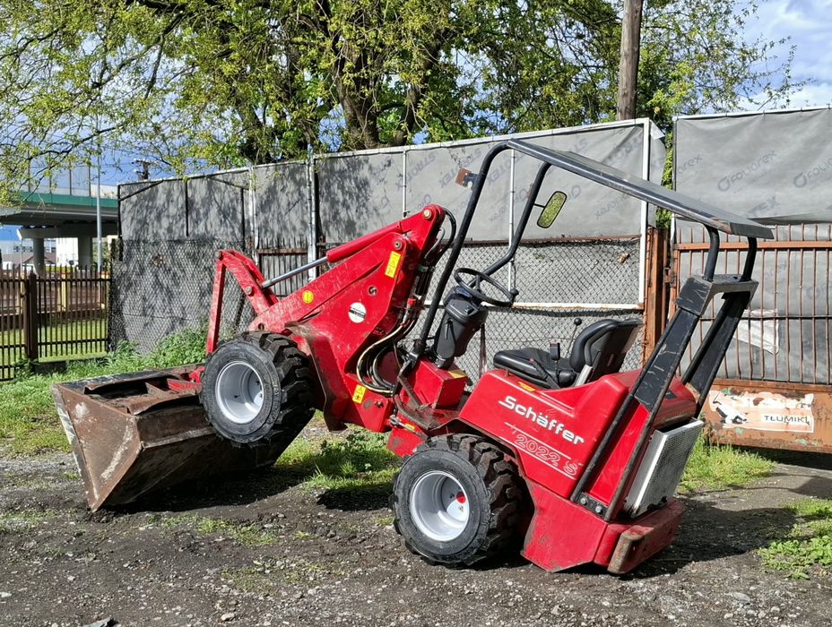 Miniładowarka schaffer 2020s  kubota transport nowe kola
