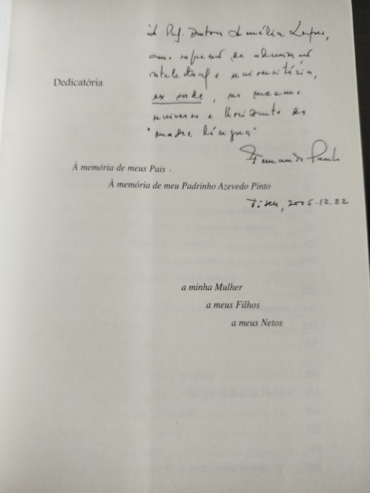 Tributo á Madre Língua // Fernando Paulo do Carmo Baptista