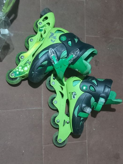 Patins em linha ajustáveis 34 35 36 37