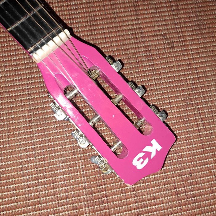 MAŁA GITARA RÓŻOWA GP-K3 Warszawa Międzylesie - Mińsk Mazowiecki