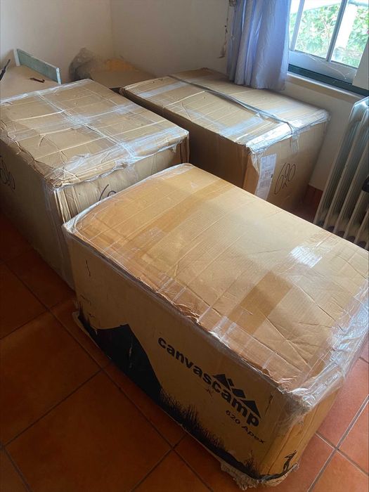 Tenda CanvasCamp Sibley Apex 620 – Kit Completo Glamping – Nova