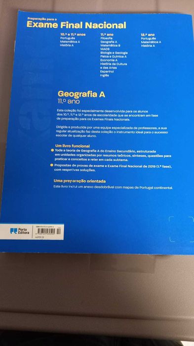 Livro Exames de Geografia A - 11ºAno
