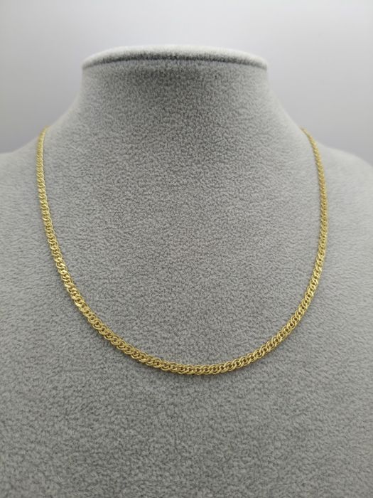 Złoty Łańcuszek Mona Lisa 45cm Pr.585 Nowy Zapraszamy