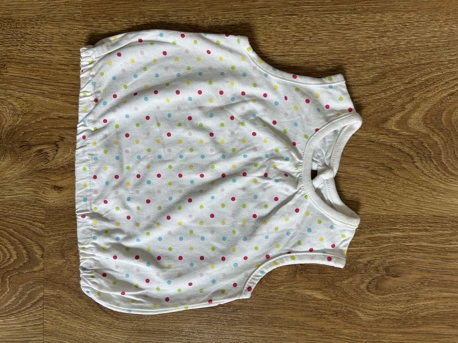 Bluzka Bluzeczka dziewczęca w kropki Rozmiar 62 cm