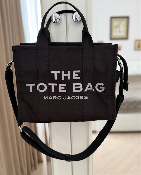 Оригінал! Сумка Marc Jacobs The Canvas Small Tote Bag Black (Стан Ідеал)