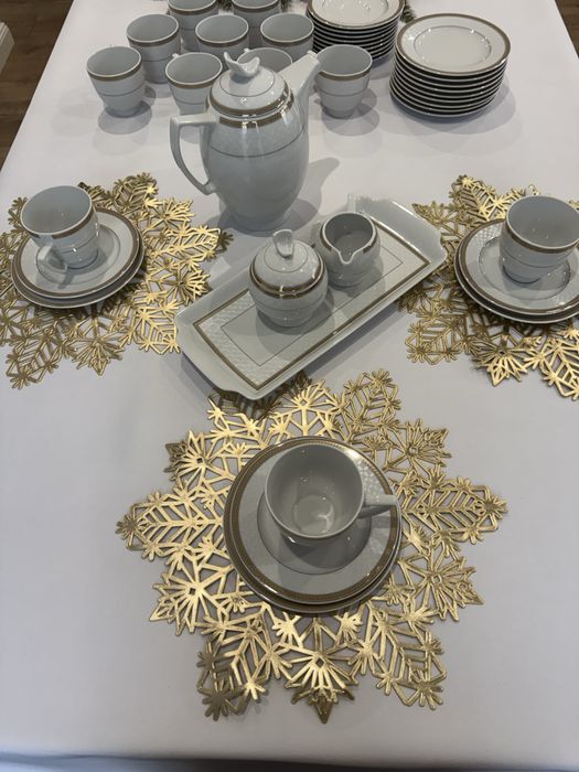 Serwis kawowy dla 12 os. 40 elementów Lubiana