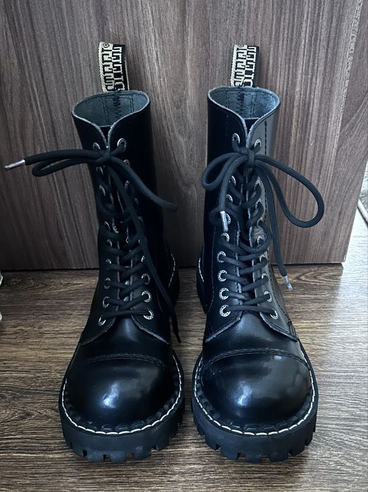 Glany STEEL BLACK 10 dziurek