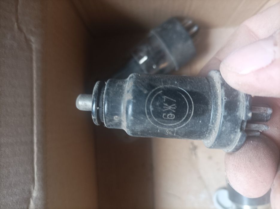 ,Радіолампа 6П3с. 6Ж7 6Н9С