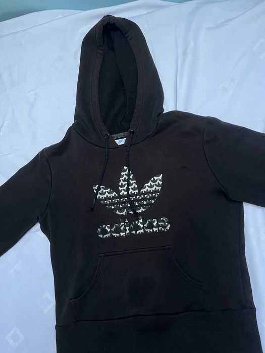 bluza adidas brązowa vintage