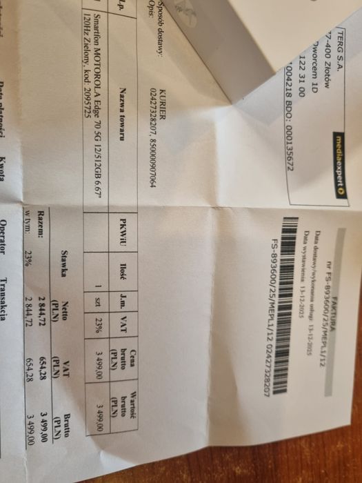 Motorola EDGE 70 media ekspert