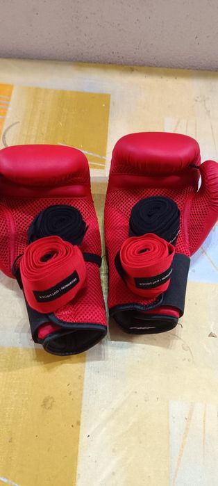 Luvas de box outshock com fitas