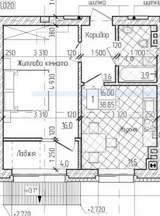 1-room apartment apartment by the address st. Kapelanska (area 39 m²) - Atlanta.ua - photo 9