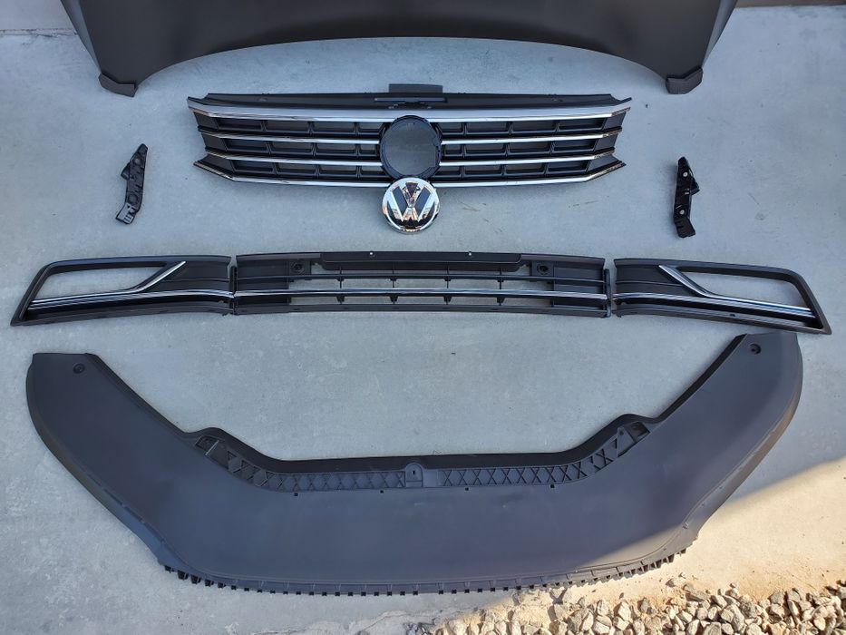 Губа спойлер бампера грязезащита VW Passat B7 B8 пасат б7 б8 USA