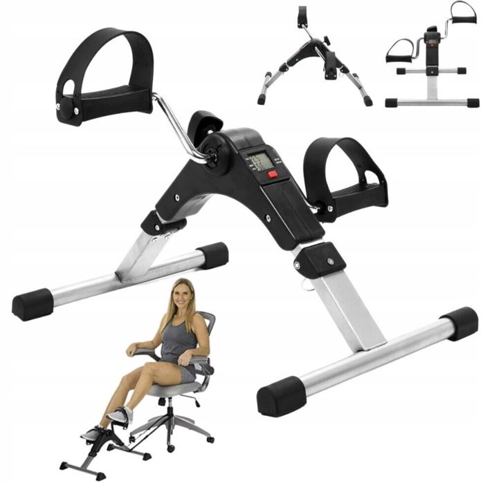 Rower Rowerek Treningowy do Ćwiczeń Stacjonarny Składany 2w1 Prezent