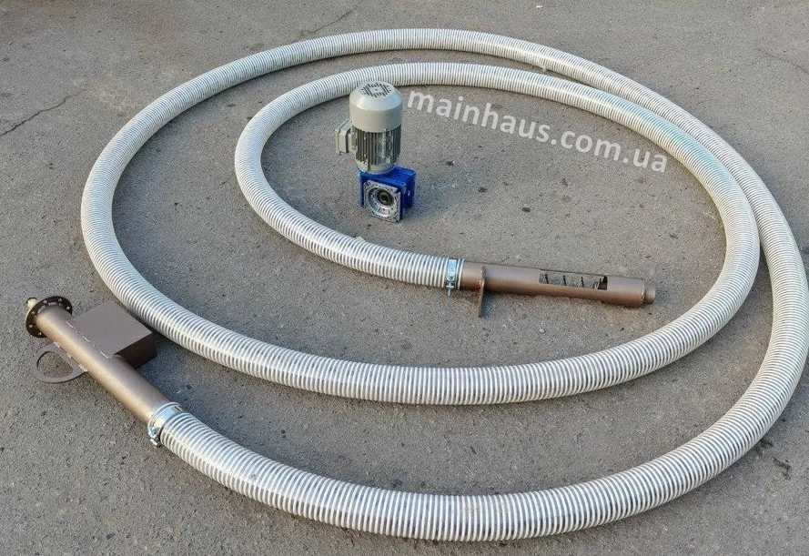 навантажувач корму для тварин гнучкий шнек гибкий спіральний конвеєр