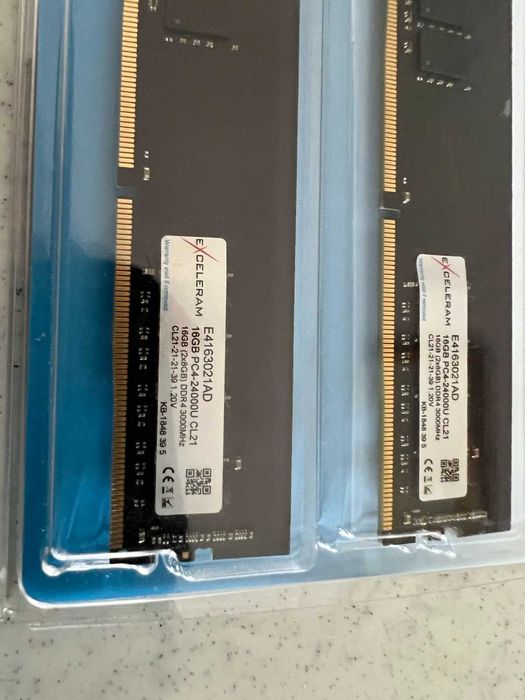 Модуль пам'яті DDR4 32GB (2X16GB) 3000 MHZ EXCELERAM
