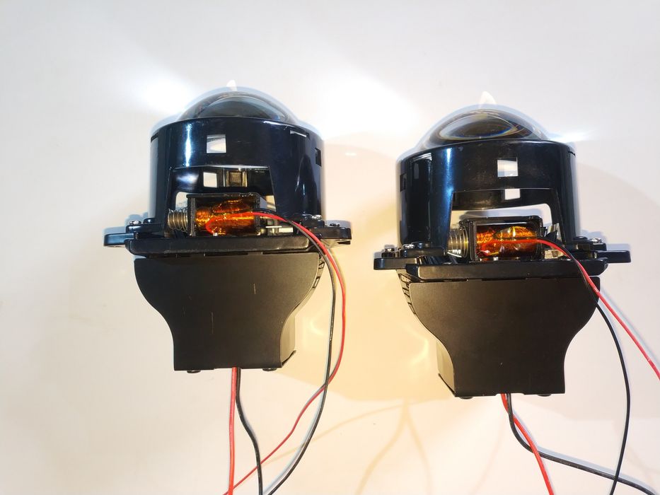 Bi-led светодиодные линзы 3"  hella 3r