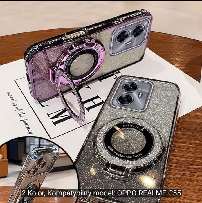 Etiu do telefonu OPPO REALME C55 kolor róż
