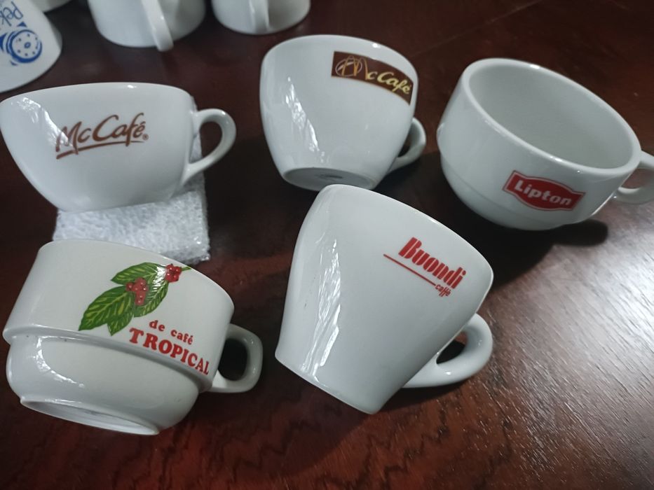 Chávenas almoçadeiras