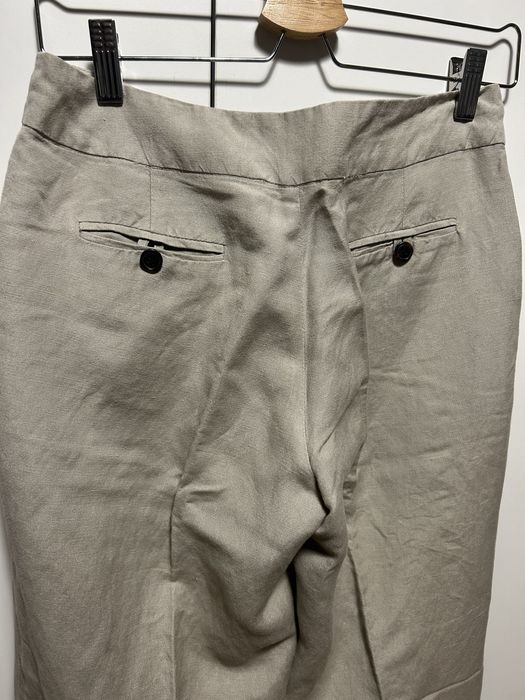 spodnie lniane damskie