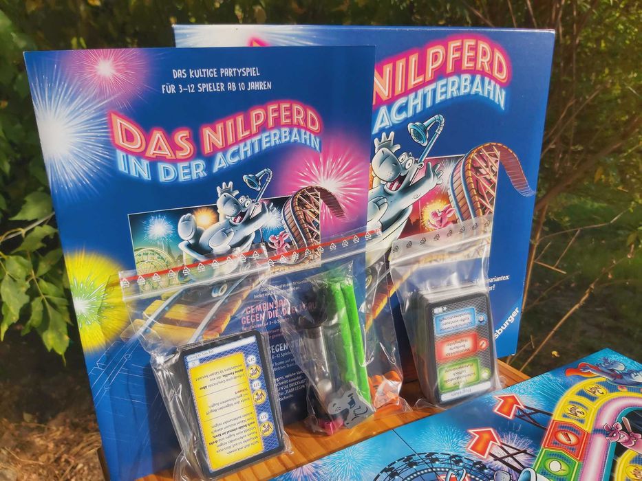 Gra Das Nilpferd in der Achterbahn - Niemiecka