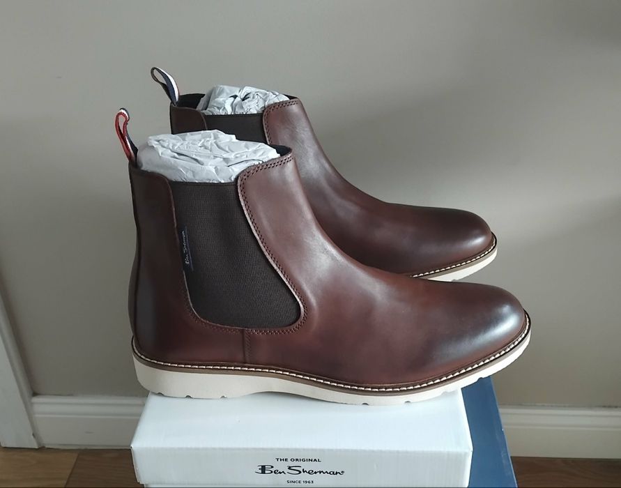 -45% Sztyblety skórzane Ben Sherman, R. 44 i 45.