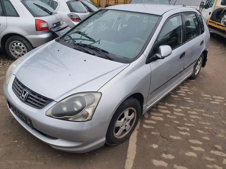 honda civic vii silnik d14z6  skrzynia sanki belka przód tył wahacz zacisk zwrotnica maglownica
