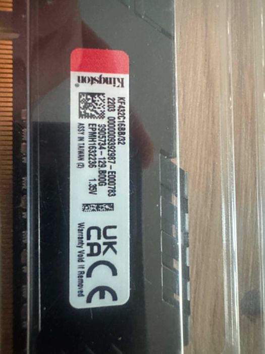 Pamięć RAM Kingston Fury Beast DDR4 32 GB 3200MHz CL16