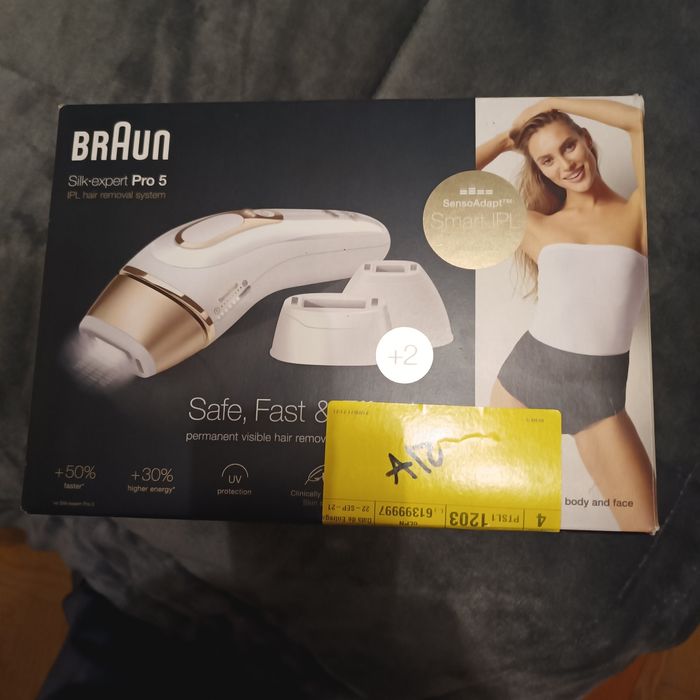 Depiladora Luz Pulsada BRAUN S Exp S5 5237 (IPL - Multi-zonas - Corren