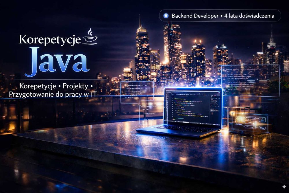 Java - korepetycje, praca IT, projekty, nauka, pomoc w studiach