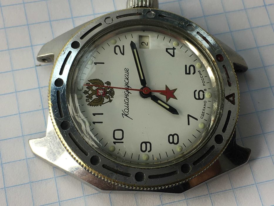 Часы механические Восток Амфибия антимагнитные рабочие