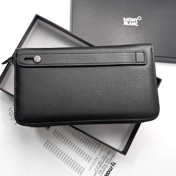 Кошелек с Натуральной кожи MONTBLANC, гаманець MONTBLANC