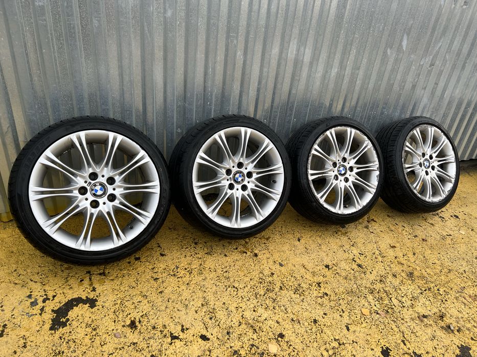 Диски bmw стиль 135 r18 з резиною різноширокі
