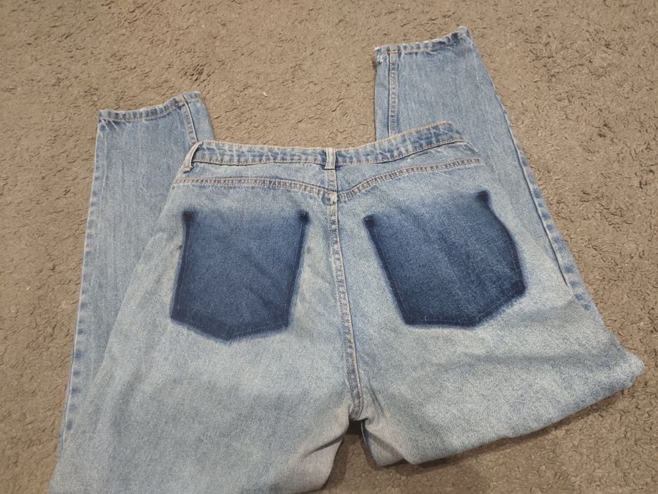 Джинсы мом мужские