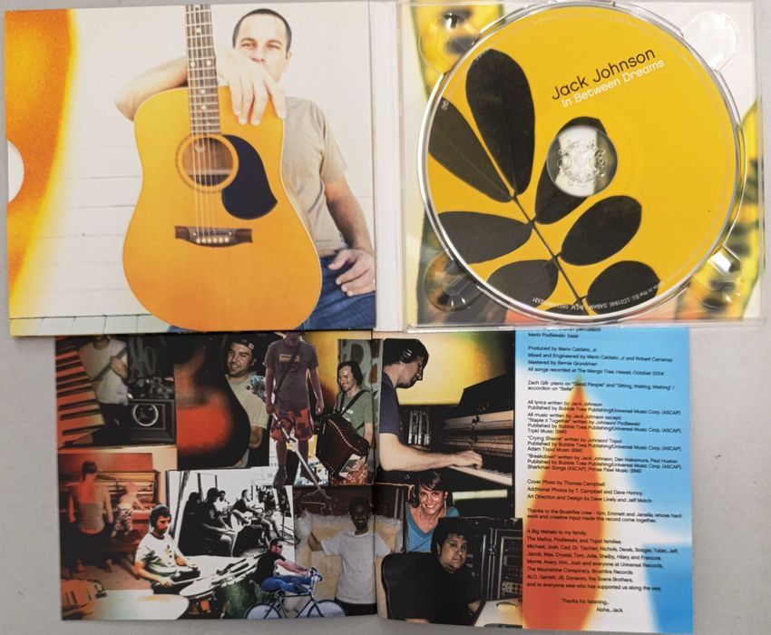 3 фірмених CD Jack Johnson