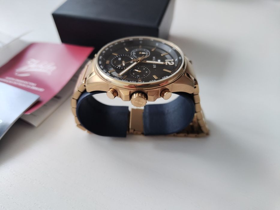 Zegarek złoty męski Tommy Hilfiger