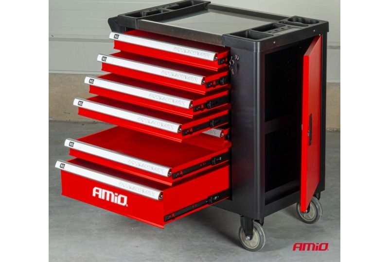 CARRINHO DE FERRAMENTAS 840 × 460 × 870 MM AMiO-04891