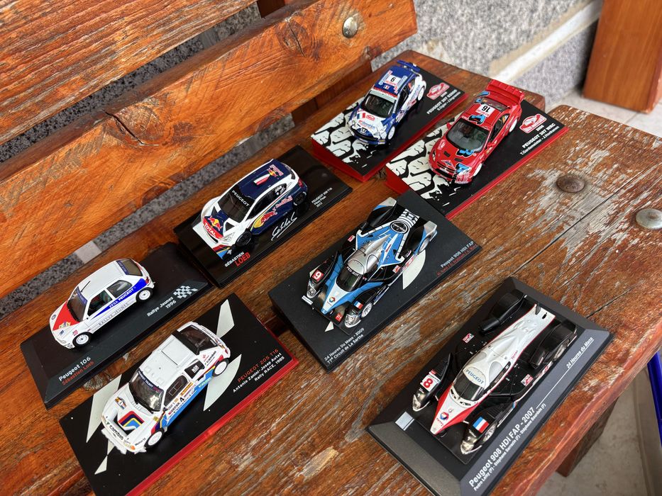 Peugeot miniatura colecionavel