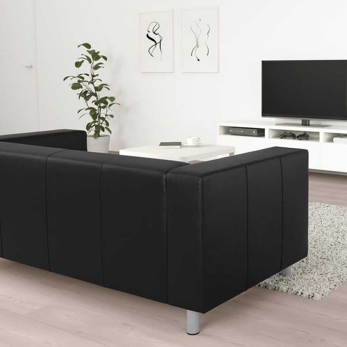 Sofa skórzana Ikea czarna