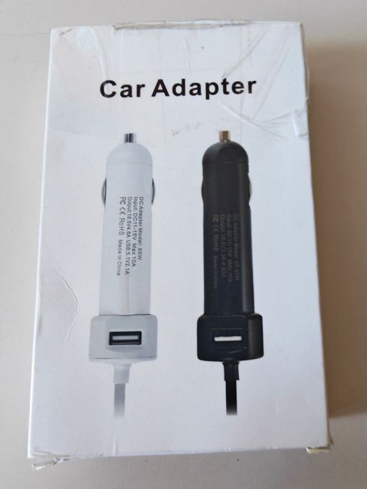 Uniwersalna ładowarka samochodowa (adapter) do laptopów. 19.5V/6A , USB