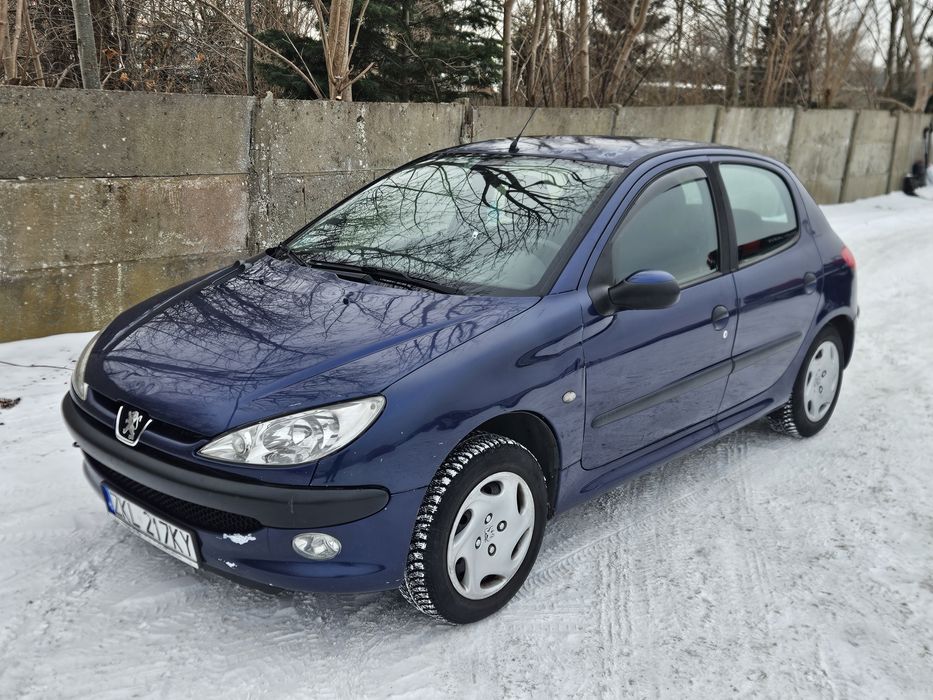 Peugeot 206 1.4*100 tys przebiegu *Wspomaganie * Klimatyzacja *  Super