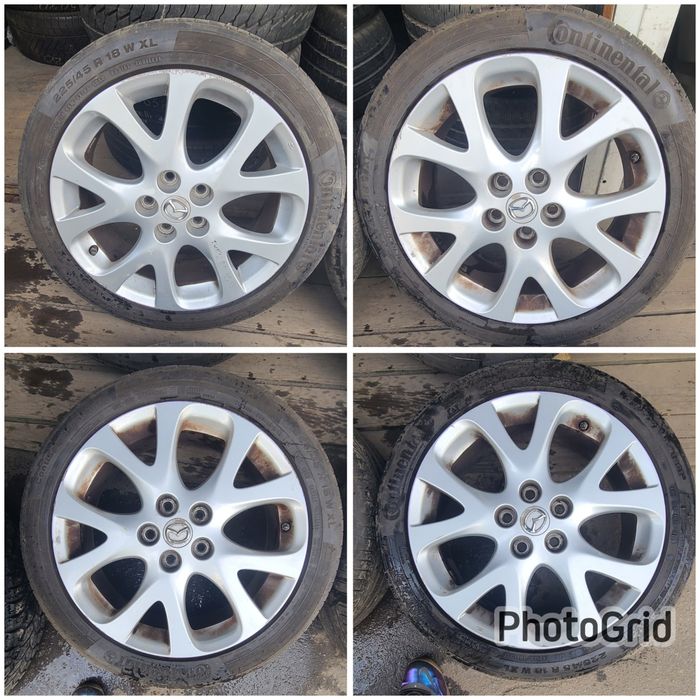 Original mazda 6 5.114,3 R18 7,5J ET50 4шт.