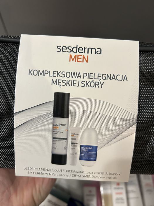 Sesderma Men Set з косметичкою чоловічий крем  набір подарунковий