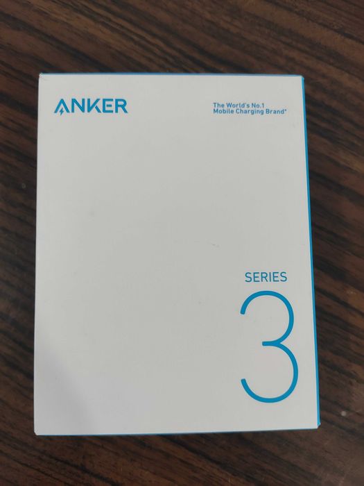 Powerbank ładowarka bezprzewodowa Anker 5000 mAh czarny USB C IPhone